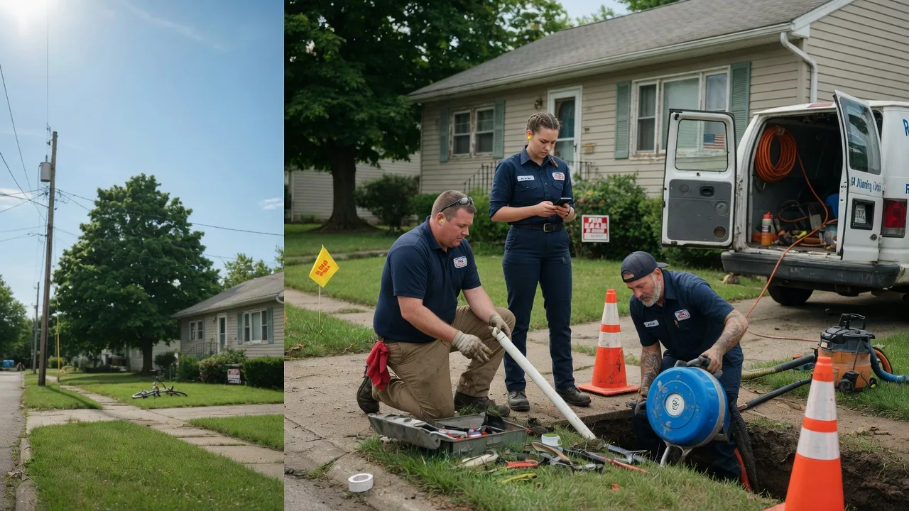 Sewer Line Repair in Glandorf, OH near me